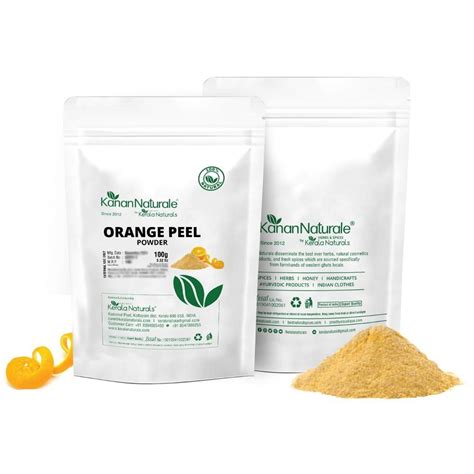 Kerala Naturals Orange Peel Powder 100gm For Face At Rs 140pack In Palai