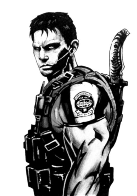 Chris Redfield By Campionistudio Ghost Soldiers Resident Evil Anime