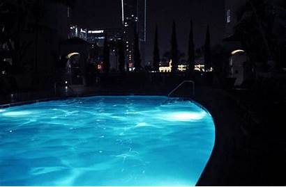 Pool Night Water Glow Dark Swim Pale