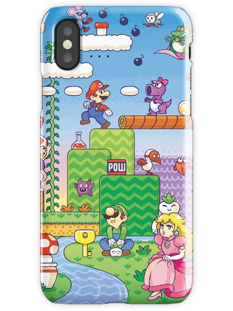 Nintendo Mario 2 Iphone X Snap Case Super Mario Art Mario Art