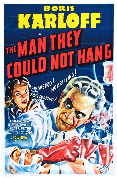 The Man They Could Not Hang 1939