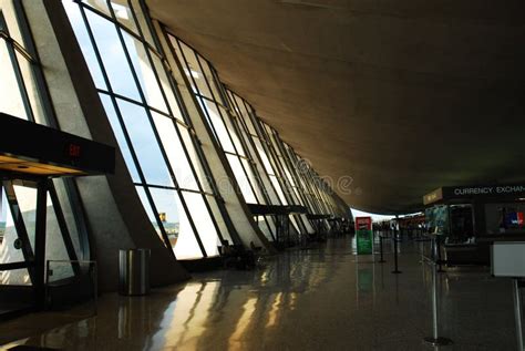 Interior Of Dulles Airport Main Terminal Editorial Photography Image