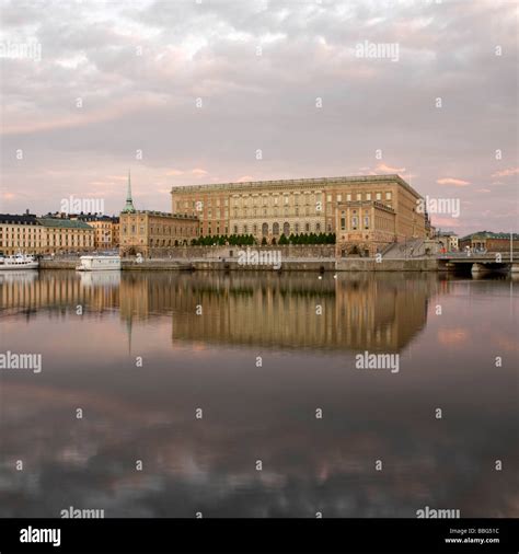 Royal Palace In Stockholm Stock Photo Alamy