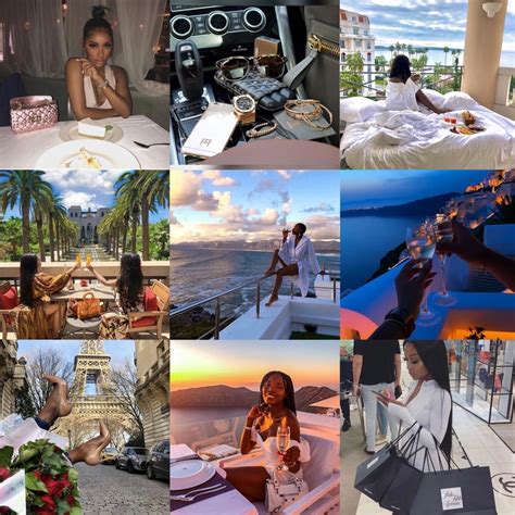 Melanin Luxury Life Aesthetic Collage Digital Download Etsy
