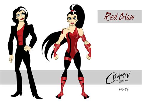 Catwoman The Animated Series Red Claw By Rickytherockstar On Deviantart
