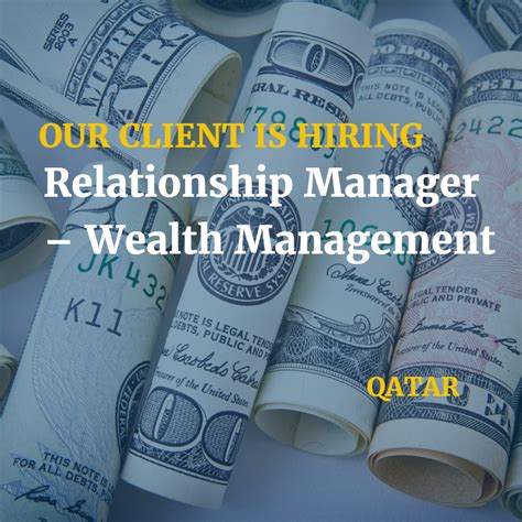 6,710 wealth manager job vacancies on jobsora. Relationship Manager - Wealth Management | Relationship ...