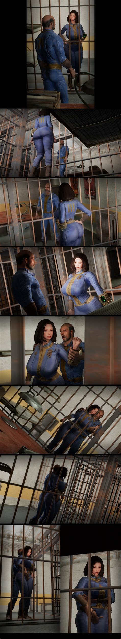 Rule 34 3d Bethesda Softworks Caged Fallout Female Groping Groping