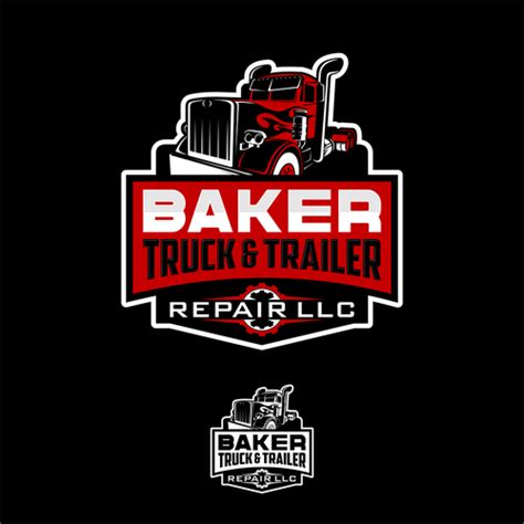 Design A Tough And Rugged Logo For Baker Truck And Trailer Repair