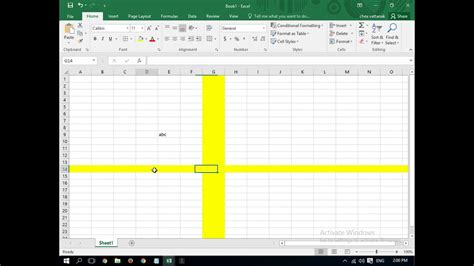 In Excel To Highlight The Whole Row Horizontal Use Shift Spacebar And