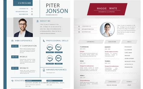 A dark bar on the left side of the page, a sleek timeline, and modern icons all draw attention to the ats keywords and make your cv super easy to read. 65 Eye Catching CV Templates For MS Word | Free To Download