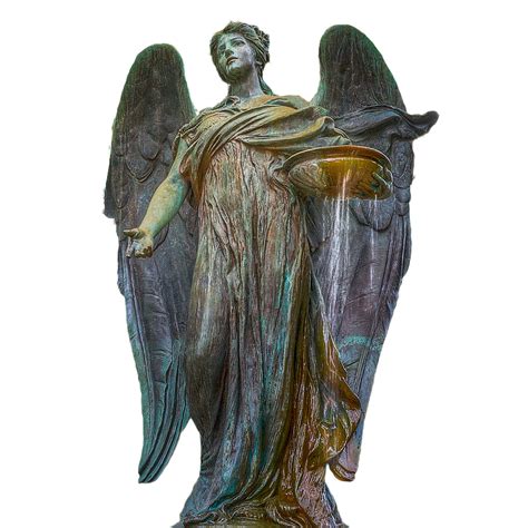 Bronze Angel Sculpture