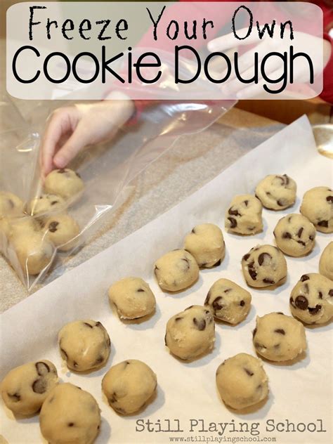 how to freeze your own cookie dough cookies recipes chocolate chip cookie dough cookie dough