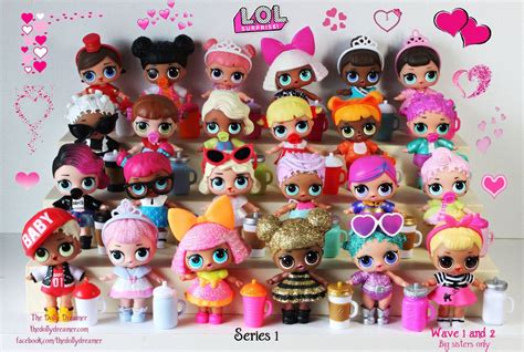 I Finished Collecting Series 1 Of Lol Surprise Dollies This Is Wave 1 And 2 I Didnt Add The 4