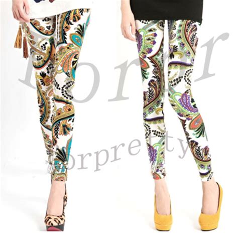 Women Rock Punk Funky Sexy Bodycon Leggings Tights Pants Ebay