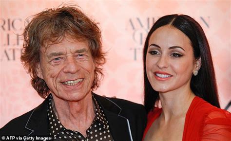 Mick Jagger 79 Cuddles Girlfriend Melanie Hamrick 36 At American