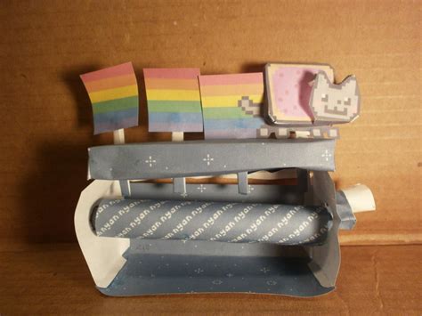 Nyan Cat Papercraft By Sabrynam On Deviantart