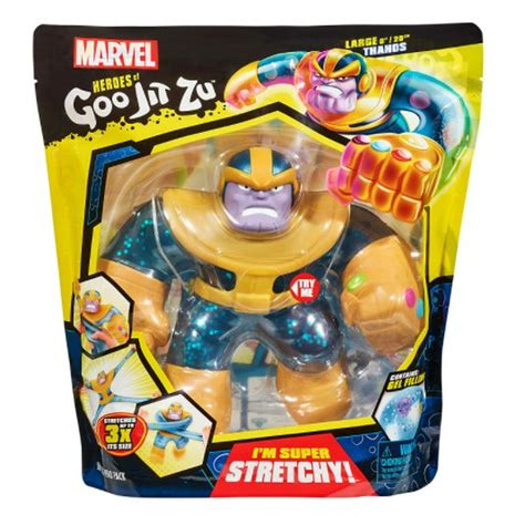 Goo Jit Zu Marvel Heroes Thanos 20cm I´m Super Stretchy I´m Super