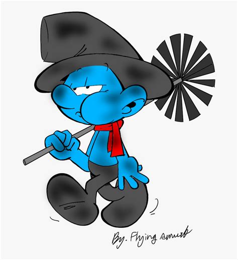 Sweepy Smurf Hd Png Download Kindpng