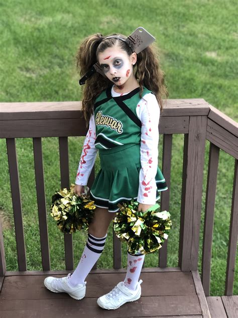 Happy Halloween ~2018 Cheerleader Halloween Cheerleader Halloween Costume Zombie