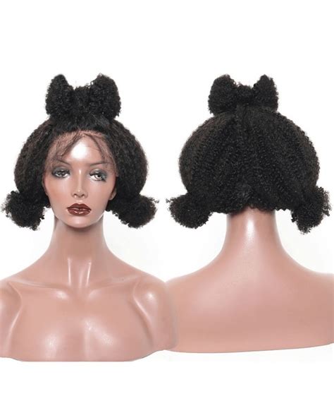 Dolago Afro Kinky Curly 360 Lace Frontal Human Hair Wigs For Black Women 150 Density 4b 4c