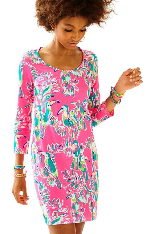 Lilly Pulitzer Beacon Dress In Dragonfruit Pink Toucan Can Reduced Modesens Dresses Lilly