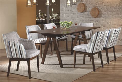 The dining table set 6 seater gives you a little more elbow room than a typical 4 seater. 6 ft 6 Seater Solid Wood Rectangular Dining Table Set ...