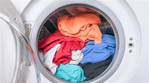 Washing Clothes In Washing Machine