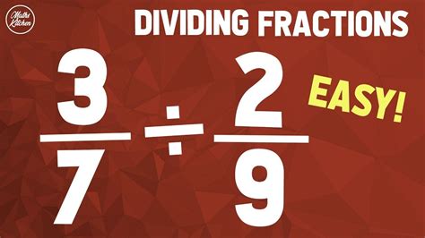 Dividing Fractions Foundation Gcse Maths Revision Gcse Math Gcse