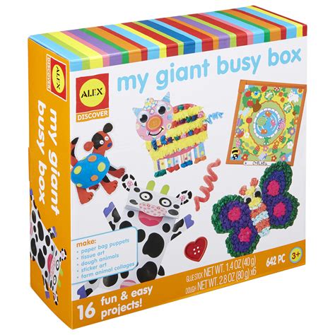 Alex Toys My Giant Busy Box Craft Kit Kids Art And Craft Activity Buy