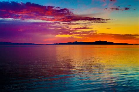 Image Result For Rainbow Water Sunset Rainbow Sunset Water Sunset