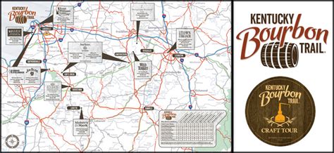 Louisville Ky Bourbon Trail Map Paul Smith