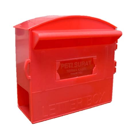 Pvc Post Letter Box Plastic Mail Box Peti Surat Plastik Mailbox