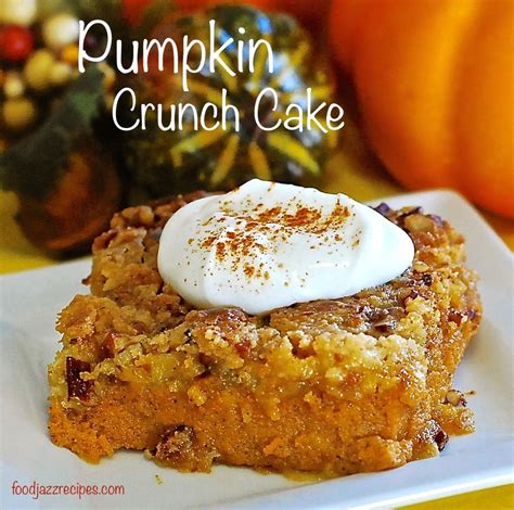 Pumpkin Crunch Cake Recipe Pumpkin Crunch Cake Pumpkin Crunch Crunch Cake