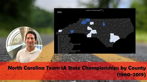 North Carolina Team 1a State Championships By County 1960 2019 Youtube