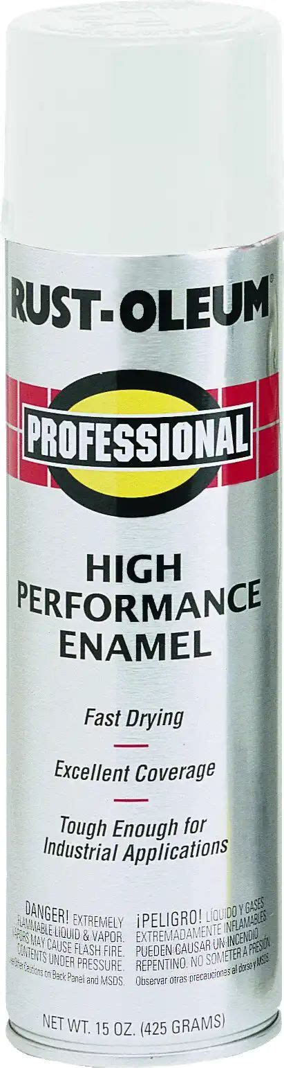 Rust Oleum 7592838 Professional White Gloss High Performance Spray