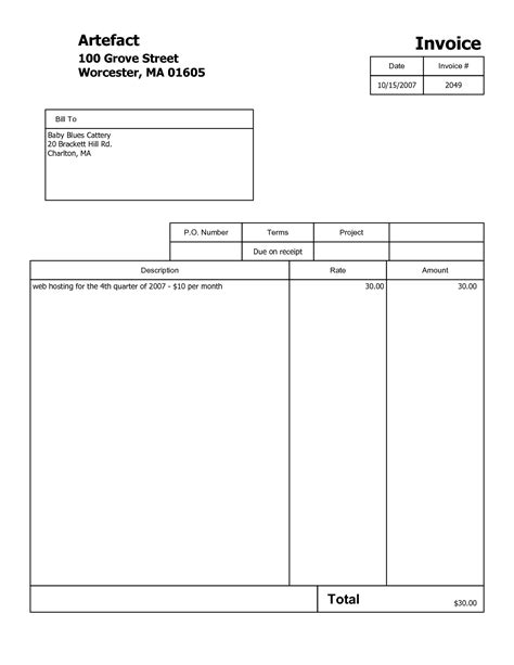 Create or download a consultant's invoice template for free. Receipt Template Pdf - printable receipt template