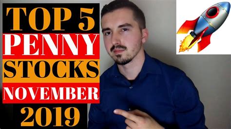 5 Top Penny Stocks To Buy🚀 November 2019 🍗 Youtube