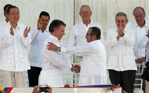 Colombia Farc Sign Historic Peace Deal Ending Long Conflict