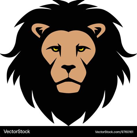 Cartoon Lion Face