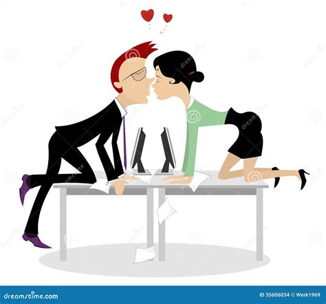 Office Romance Stock Images Image 35606034