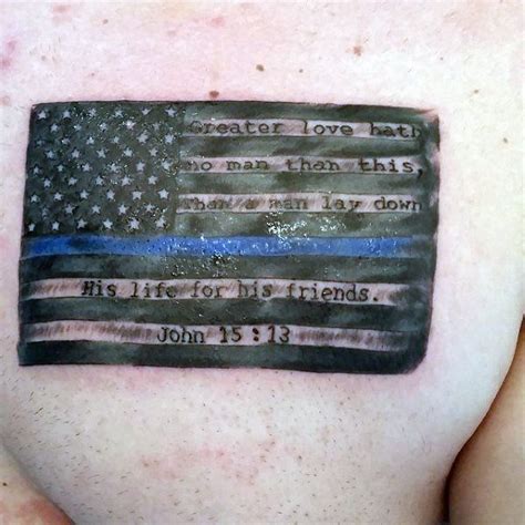 101 Amazing Thin Blue Line Tattoo Ideas That Will Blow Your Mind Line