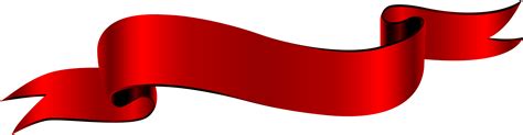 Header Red Ribbon Transparent Background Png Play
