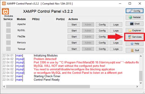 Cara Mengatasi Port In Use Di Mysql Xampp Solved Share S