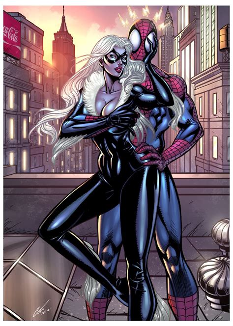 spidey and black cat by brunocotic on deviantart black cat marvel comics black cat marvel