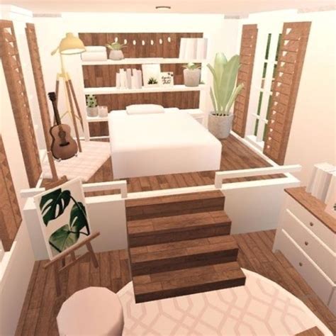Aesthetic Bedroom For Bloxburg In Tiny House Layout Small House Design House Decorating