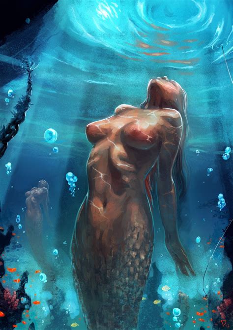 Pin By Erika Espinoza On Mermaids And Mermen Mermaid Art Mermaids