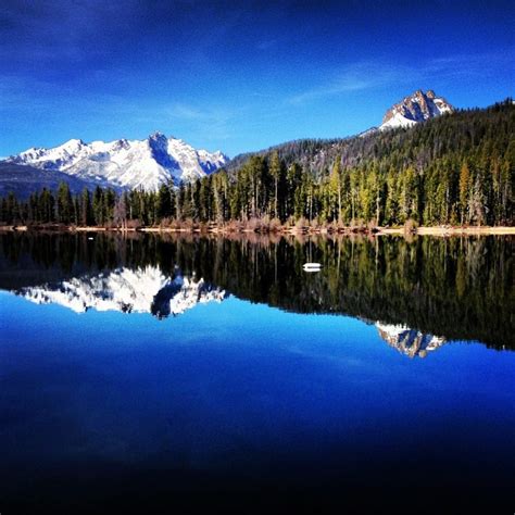 Redfish Lake In Stanley Idaho35 Hours From Mtn Home Bike Rentals