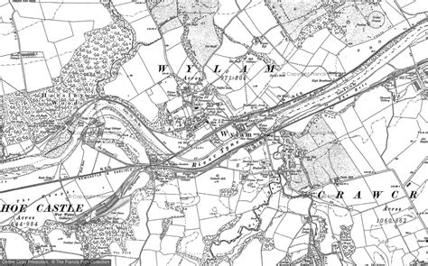 Old Maps Of Hagg Bank Bridge Northumberland Francis Frith