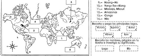 Recolectar 69 Imagen Mapas De Rios Y Lagos En El Mundo Planisferio