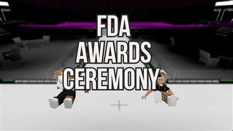 Fda Roblox Awards Ceremony Hosted At The Stage Youtube